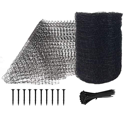 Feitore Deer Fence Netting, 7 x 100 Feet Bird Netting Anti Bird Deer Protection Net Reusable Protective Garden Netting for Plants Fruit Trees Vegetables Against Birds, Deer and Other Animals