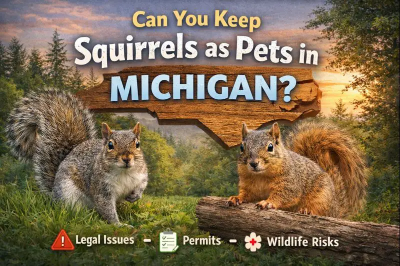 Can You Keep Squirrels as Pets in Michigan
