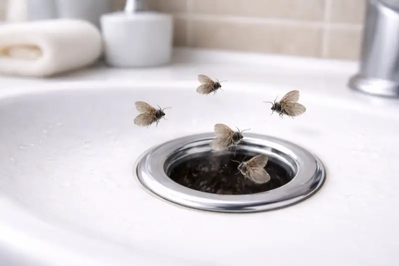 Why Tiny Flies Keep Coming Out of Bathroom Drains in Utah