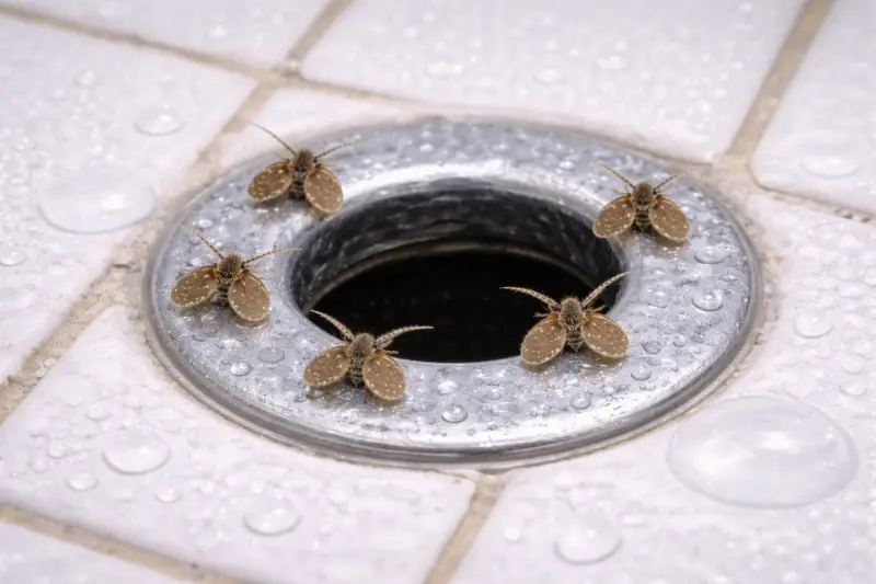 Why Tiny Flies Keep Coming Out of Bathroom Drains in Maryland