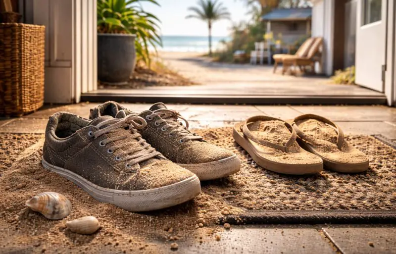 Why Are My Shoes Covered in Sand Every Morning in California