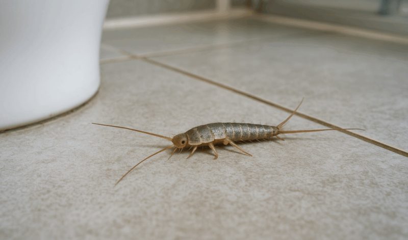Why Silverfish Suddenly Appear in Iowa Bathrooms