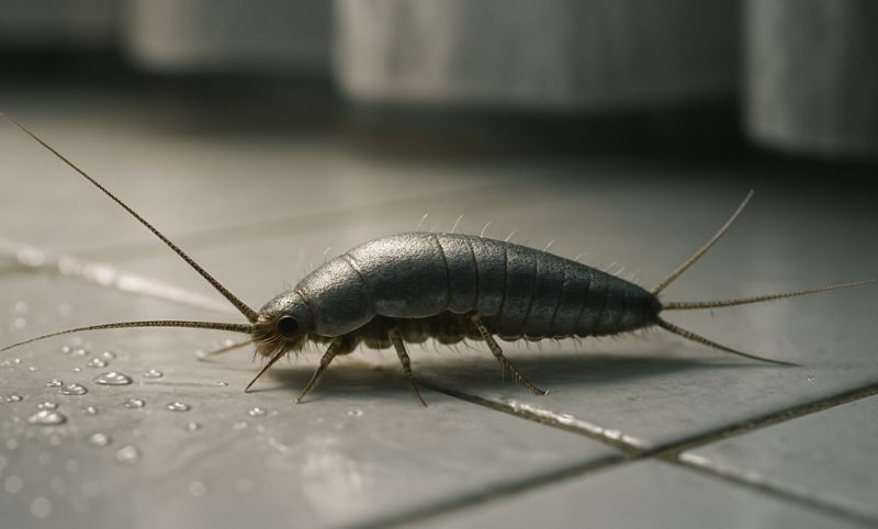 Why Silverfish Suddenly Appear in Louisiana Bathrooms