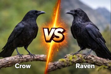 Crow vs Raven in California: Size, Voice, and Behavior Differences