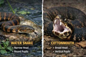 Why Water Snakes Are Constantly Mistaken for Cottonmouths in Florida