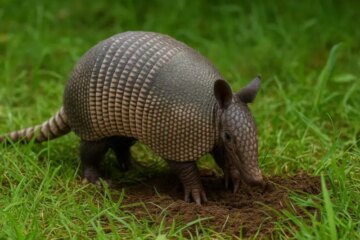 What Armadillo Holes Near Homes Mean in Georgia?