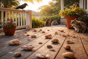 Why Are There Shells on My Porch Every Morning in Florida?